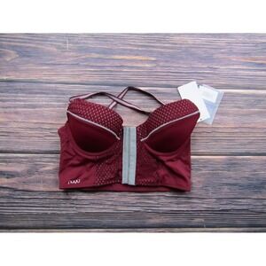 Mississippi State University Bulldogs NUYU New Cheer Top Bra Football Womens 36B